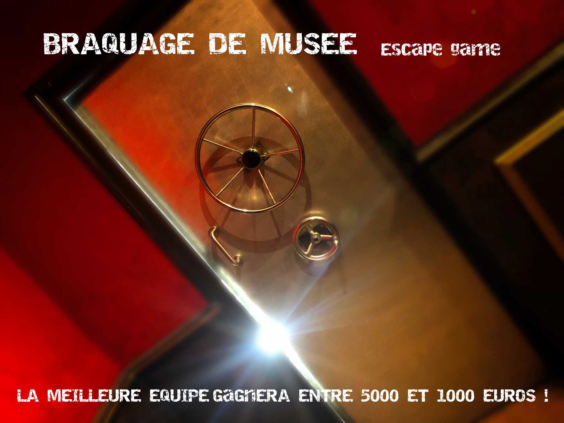 Escape game braquage musée